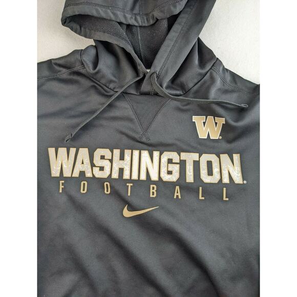 Mens Nike Thermafit Hoodie Sweatshirt Size M Pullover Washington Football Swoosh - Picture 4 of 10